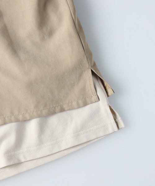 PLUS ONE（プラスワン）の「【PLUS ONE】シャツアンサンブル（アンサンブル・メンズ・ベージュ/ブルー/ダークグレー・M/L/XL）」の12枚目の写真