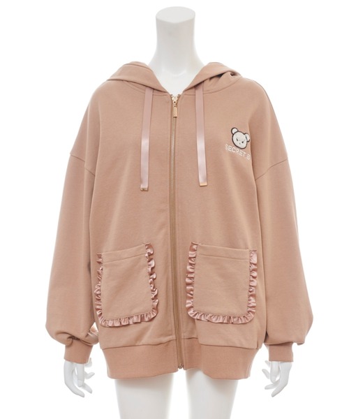 Secret Honey - SECRET HONEY ディズニー ダッフィー DUFFY コート　パーカー シークレットハニー ダッフィー ボア コート ブルゾン パーカー