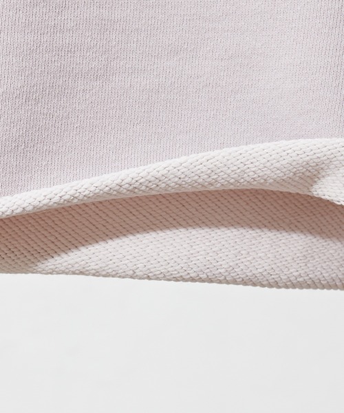 natural couture（ナチュラルクチュール）の「春めき配色裏毛ショートプルオーバー（スウェット・レディース・ミント/サックスブルー/ラベンダー/ピンク・FREE）」の20枚目の写真