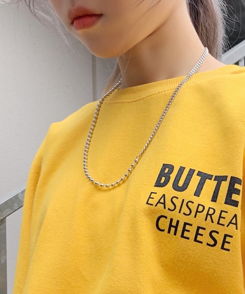 Figments（フィグメンツ）の「キヘイ&ボールチェーンネックレス（ネックレス・レディース・シルバー・FREE）」の8枚目の写真