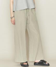 ASTRAET | ＜ASTRAET（アストラット）＞ウエストドロー イージー ワイドパンツ†(その他パンツ)