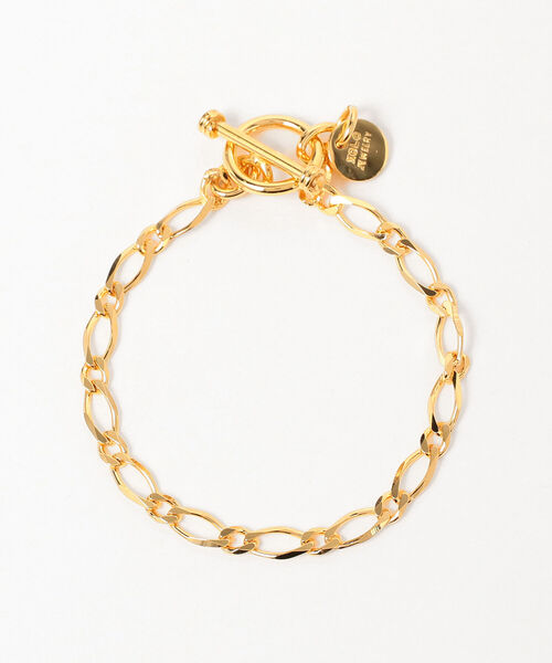 Ray BEAMS（レイビームス）の「XOLO JEWELRY/ Oval Mutual ブレスレット GOLD（ブレスレット・レディース・ゴールド・ONE SIZE）」の2枚目の写真