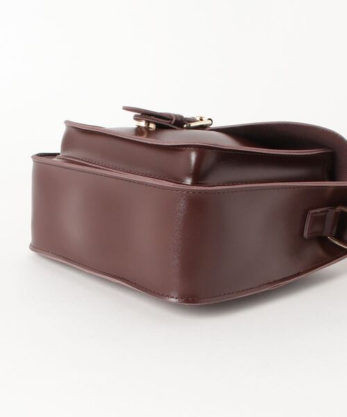 WEGO（ウィゴー）の「WEGO/サッチェルミニショルダーバッグ（ショルダーバッグ・レディース・ブラウン/ブラック・FREE）」の4枚目の写真