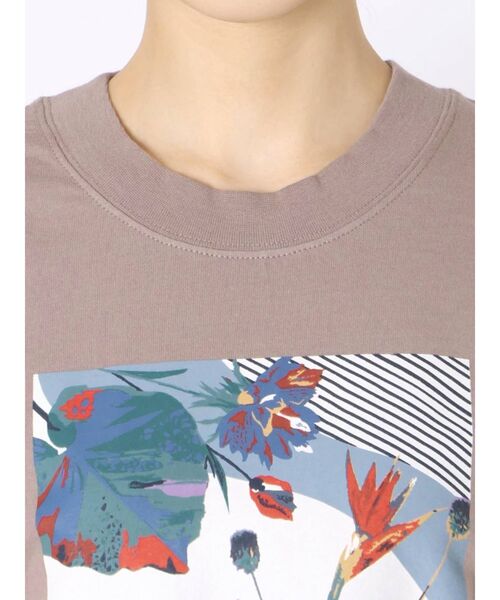 MURUA（ムルーア）の「ペインティングTシャツ（Tシャツ/カットソー・レディース・ホワイト/モカ・FREE）」の15枚目の写真