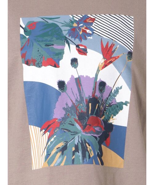 MURUA（ムルーア）の「ペインティングTシャツ（Tシャツ/カットソー・レディース・ホワイト/モカ・FREE）」の19枚目の写真