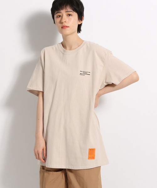 Natokii ネイトゥーキー スタンプｔシャツ Tシャツ カットソー Niko トップス Niko セール And ニコアンド のファッション