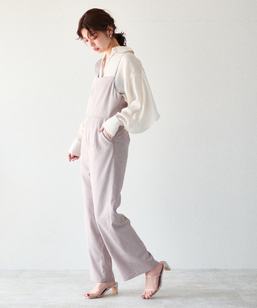 natural couture(ナチュラルクチュール)の「【大人ナチュ】サテンパイピングブラウス(シャツ/ブラウス・レディース・ブラック/ベージュ・FREE)」の16枚目の写真