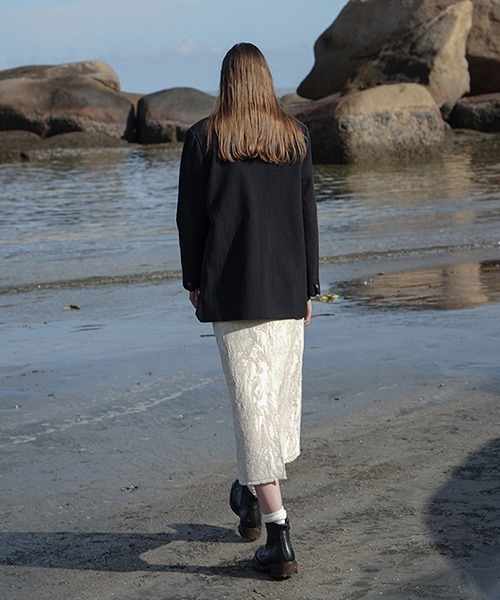 chuclla(チュクラ)の「【LeonoraYang】Jacquard medium skirt chw1524(スカート・レディース・ホワイト系その他・L/M/S)」の10枚目の写真