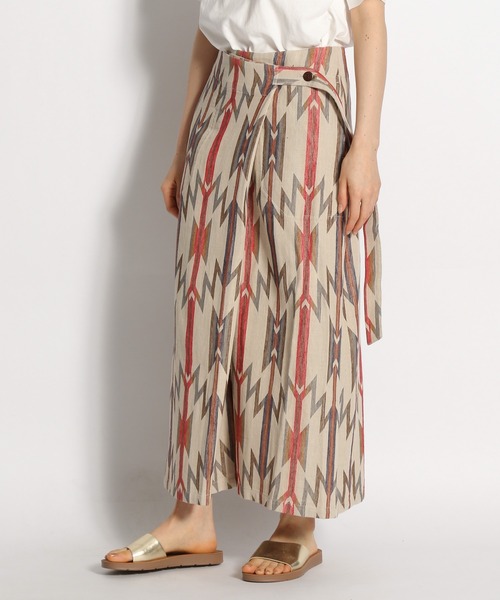 niko and...（ニコアンド）の「【PENDLETON(ペンドルトン)】別注ジャカードロングスカート（スカート）」 WEAR