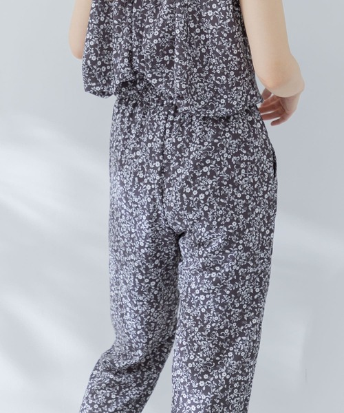 URBAN RESEARCH Sonny Label（アーバンリサーチサニーレーベル）の「『セットアップ対応』 フラワープリントイージーパンツ（その他パンツ・レディース・ブラック/ベージュ/ミント・FREE）」の11枚目の写真