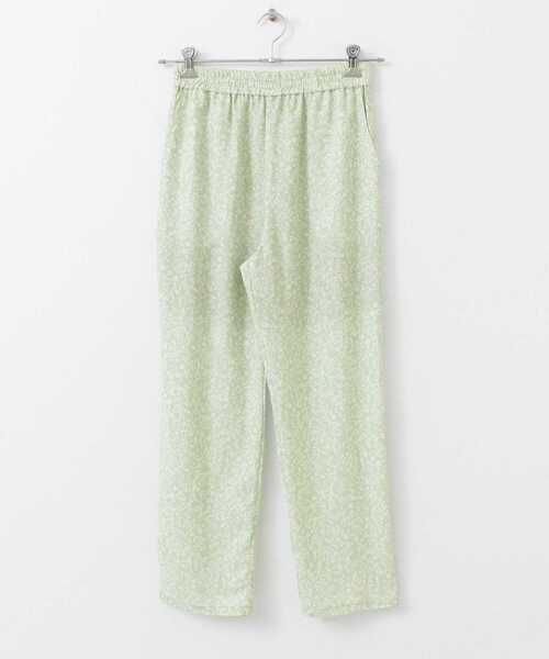 URBAN RESEARCH Sonny Label（アーバンリサーチサニーレーベル）の「『セットアップ対応』 フラワープリントイージーパンツ（その他パンツ・レディース・ブラック/ベージュ/ミント・FREE）」の18枚目の写真