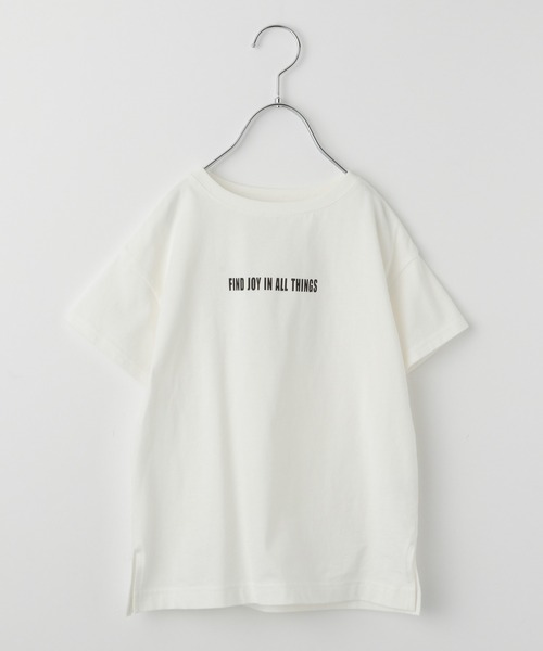 GLOBAL WORK（グローバルワーク）の「【キッズ】シャーベッTEE/ロゴチュニック/947181（Tシャツ/カットソー・キッズ・ホワイト/ダークグレー/ライトパープル/ライトイエロー・110cm/120cm/130cm/140cm/150cm/160cm/100cm）」の13枚目の写真
