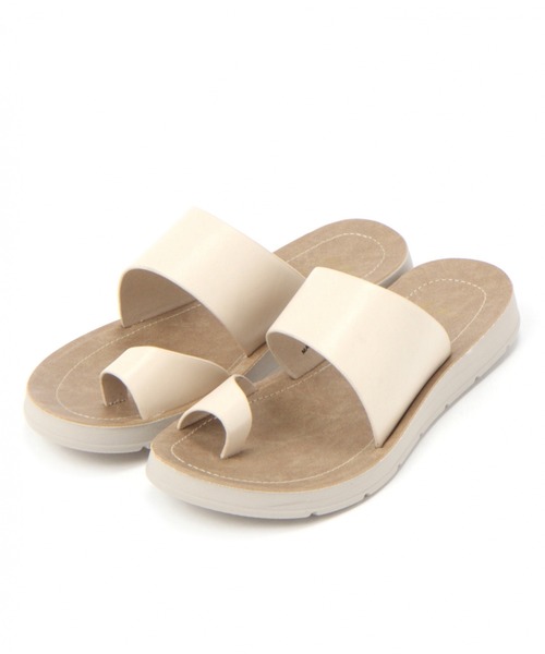 studio CLIP（スタディオクリップ）の「サムリング楽トングサンダル（サンダル・レディース・ブラック/ベージュ/オフホワイト・LARGE/X-LARGE/MEDIUM/SMALL）」の20枚目の写真