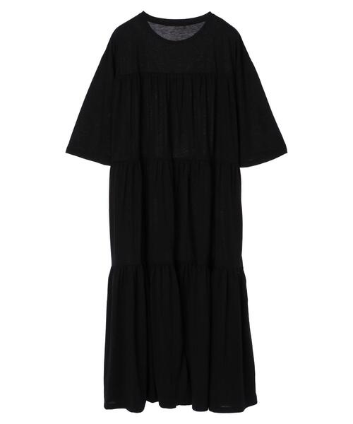 AMERICAN HOLIC(アメリカンホリック)の「ティアードマキシワンピース *●(ワンピース・レディース・ブラック/ブラウン・FREE)」の15枚目の写真