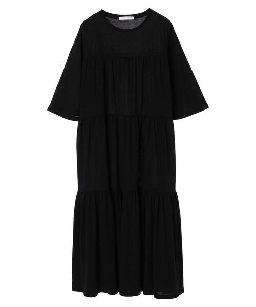 AMERICAN HOLIC(アメリカンホリック)の「ティアードマキシワンピース *●(ワンピース・レディース・ブラック/ブラウン・FREE)」の19枚目の写真