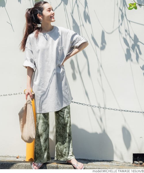 coca（coca）（コカ）の「夏でも快適！とろみセミワイドレギパン（その他パンツ・レディース・ブラック/カーキ/マスタード/ホワイト系その他・ONE SIZE）」の10枚目の写真
