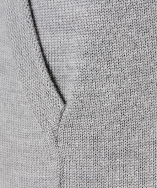 BEAUTY&YOUTH UNITED ARROWS(ビューティーアンドユースユナイテッドアローズ)の「BY ミドルゲージ ニット ジップ パーカー ◆(パーカー・メンズ・グレー/ブラック・LARGE/X-LARGE/SMALL/MEDIUM)」の11枚目の写真