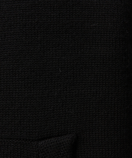 BEAUTY&YOUTH UNITED ARROWS(ビューティーアンドユースユナイテッドアローズ)の「BY ミドルゲージ ニット ジップ パーカー ◆(パーカー・メンズ・グレー/ブラック・LARGE/X-LARGE/SMALL/MEDIUM)」の6枚目の写真