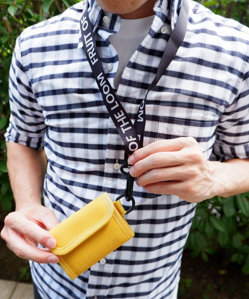 FRUIT OF THE LOOM ストラップ付 COIN CASE（コインケース）｜FRUIT OF