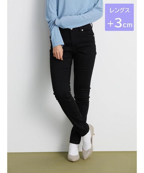 AMERICAN HOLIC（アメリカンホリック）の「【WEB限定】スキニーフィットデニム+3cm（デニムパンツ・レディース・ブラック/インディゴブルー・LL/S/M/L/XS）」の22枚目の写真