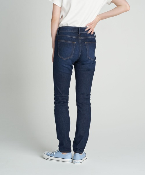 AMERICAN HOLIC（アメリカンホリック）の「【WEB限定】スキニーフィットデニム+3cm（デニムパンツ・レディース・ブラック/インディゴブルー・LL/S/M/L/XS）」の6枚目の写真