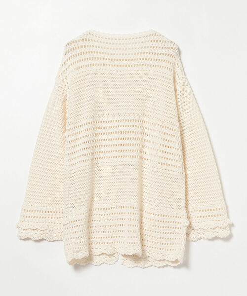 BEAMS BOY(ビームスボーイ)の「BEAMS BOY / フリル ニット カーディガン(カーディガン/ボレロ・レディース・イエロー/ホワイト系その他7・ONE SIZE)」の16枚目の写真