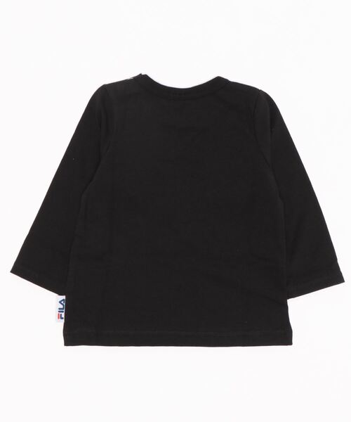 FILA（フィラ）の「FILA/フィラ バリエーション長袖Tシャツ（Tシャツ/カットソー・キッズ・ブラック/ベージュ/ネイビー/オフホワイト/ミント/ホワイト系その他/ブラック系その他/ベージュ系その他/ブルー系その他/ピンク系その他/スモークピンク/ホワイト系その他2/ホワイト系その他3/ブラック系その他2/ブラック系その他3/ベージュ系その他2・80ｃｍ/90cm/110cm/100cm/120cm/130cm）」の19枚目の写真