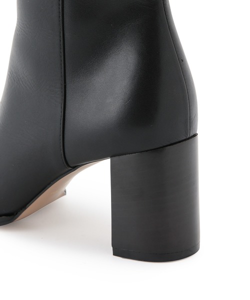 ADAM ET ROPE'（アダムエロペ）の「カーフレザーハイアーチブーツ（ブーツ・レディース・ブラック/チャコールグレー・36/37/38/39）」の9枚目の写真