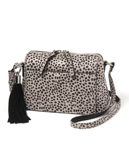 niko and...（ニコアンド）の「オリジナルミニタッセルお財布ショルダーバッグ（ショルダーバッグ・レディース・シルバー/その他2/ブラック/クリアグリーン/アイボリー/オレンジ/ブルー/イエロー・0）」の8枚目の写真