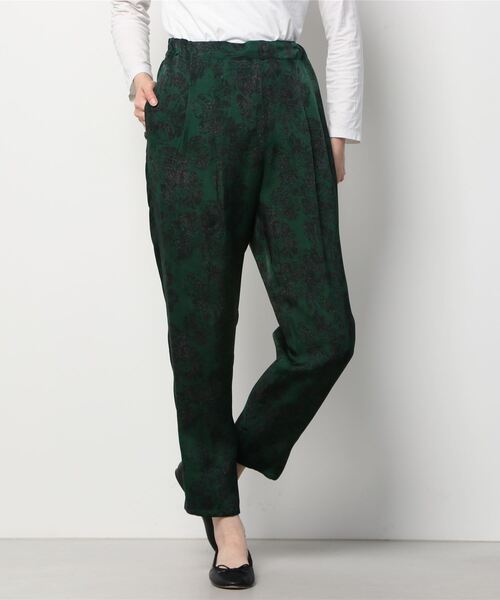 TOGA PULLA(トーガ プルラ)の「TOGA PULLA プリントパンツ(その他パンツ・レディース・グリーン・34)」の1枚目の写真