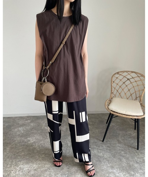 MLI'A（エムリア）の「チェッカーイージー／パンツ（その他パンツ・レディース・ブラック×ホワイト/ブラック系その他/ブラック系その他6・FREE）」の13枚目の写真