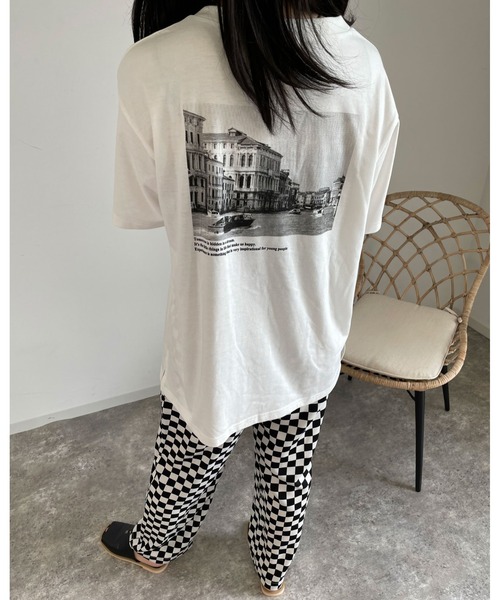 MLI'A（エムリア）の「チェッカーイージー／パンツ（その他パンツ・レディース・ブラック×ホワイト/ブラック系その他/ブラック系その他6・FREE）」の15枚目の写真