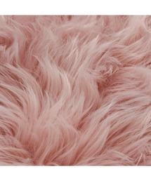 Francfranc（フランフラン）の「ファーモラグ ピンク 900×500（ラグ