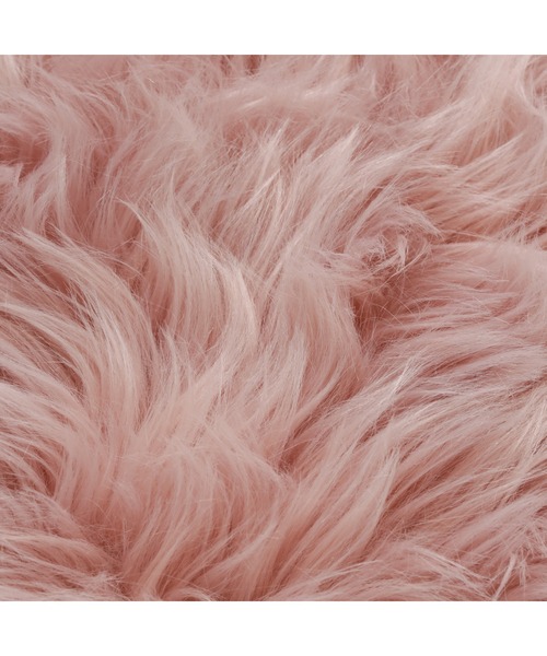 Francfranc（フランフラン）の「ファーモラグ ピンク 900×500（ラグ