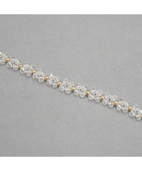 flower(フラワー)の「ブルーミングブレスレット(ブレスレット・レディース・ホワイト・FREE)」の8枚目の写真