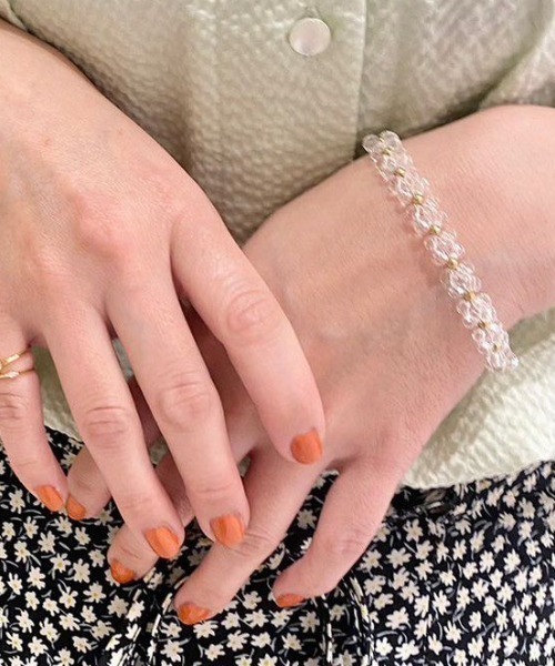 flower(フラワー)の「ブルーミングブレスレット(ブレスレット・レディース・ホワイト・FREE)」の10枚目の写真