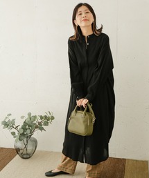 URBAN RESEARCH DOORS | コットン楊柳ワンピース(ワンピース)