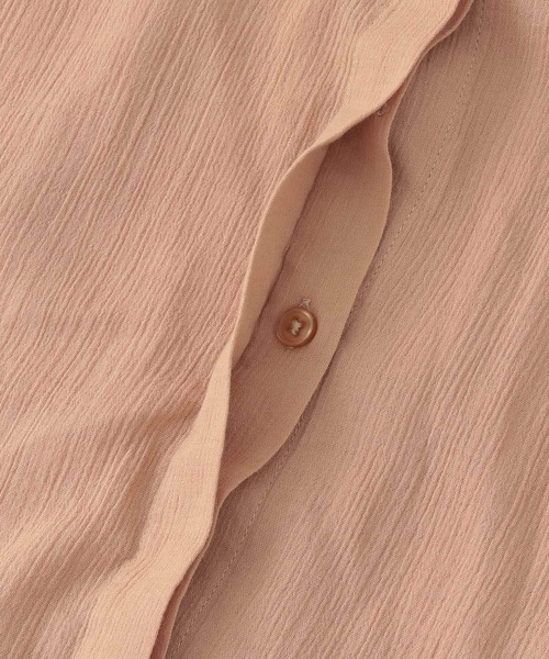 URBAN RESEARCH DOORS(アーバンリサーチドアーズ)の「コットン楊柳ワンピース(ワンピース・レディース・ブラウン/ピンク/ブラック・ONE)」の8枚目の写真