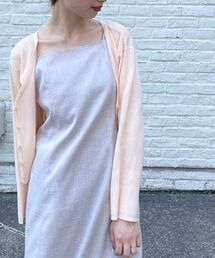 MAJESTIC LEGON | Vネックリブショートカーディガン(ニット/セーター)