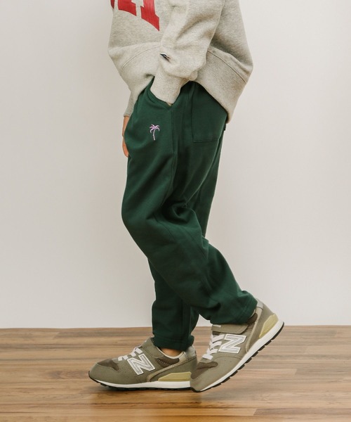 BAYFLOW（ベイフロー）の「[KIDS]ミニウラケパンツ（その他パンツ・キッズ・ライトグレー/グリーン/ボルドー・110cm/120cm/130cm/140cm）」の3枚目の写真