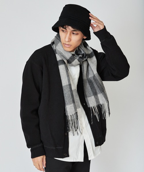 CIAOPANIC（チャオパニック）の「鹿の子編みコットンニットカーディガン/2021AW（カーディガン/ボレロ・メンズ・グリーン/グレー/ブラック/ブラウン/オレンジ・MEDIUM/LARGE）」の2枚目の写真