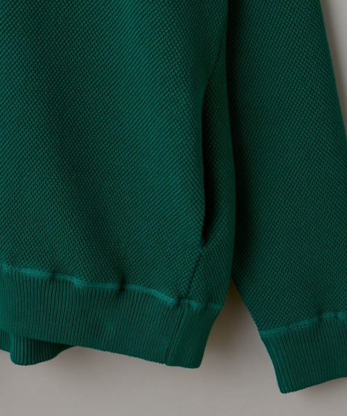 CIAOPANIC（チャオパニック）の「鹿の子編みコットンニットカーディガン/2021AW（カーディガン/ボレロ・メンズ・グリーン/グレー/ブラック/ブラウン/オレンジ・MEDIUM/LARGE）」の6枚目の写真