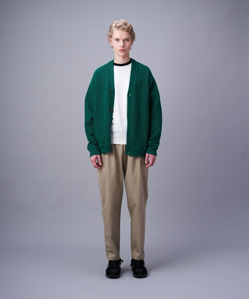 CIAOPANIC（チャオパニック）の「鹿の子編みコットンニットカーディガン/2021AW（カーディガン/ボレロ・メンズ・グリーン/グレー/ブラック/ブラウン/オレンジ・MEDIUM/LARGE）」の10枚目の写真