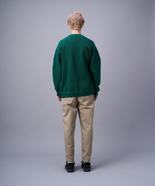 CIAOPANIC（チャオパニック）の「鹿の子編みコットンニットカーディガン/2021AW（カーディガン/ボレロ・メンズ・グリーン/グレー/ブラック/ブラウン/オレンジ・MEDIUM/LARGE）」の8枚目の写真