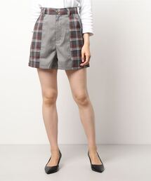 179/WG | 切り替えチェックショートパンツ(その他パンツ)