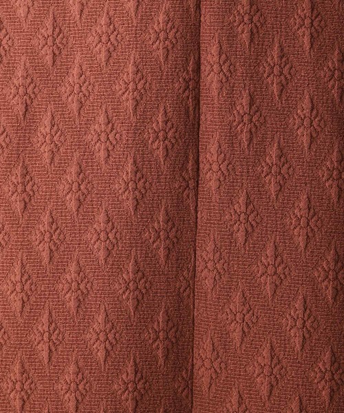 OPAQUE.CLIP（オペークドットクリップ）の「◆配色パイピングJQDタイトスカート（スカート・レディース・ダークオレンジ/ブラック・38/36）」の9枚目の写真