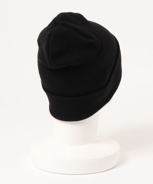 ANAP（アナップ）の「BOXロゴ刺繍ビーニー（ニットキャップ/ビーニー・レディース・ベージュ/ブラック・FREE）」の3枚目の写真