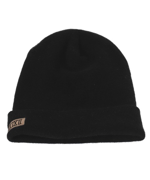 ANAP（アナップ）の「BOXロゴ刺繍ビーニー（ニットキャップ/ビーニー・レディース・ベージュ/ブラック・FREE）」の6枚目の写真