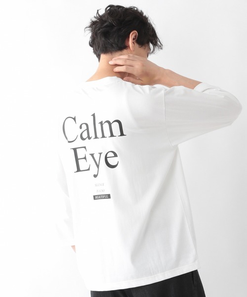 セール】シルケット7分袖Teeプリント/228912(Tシャツ/カットソー セール】シルケット7分袖Teeプリント/228912(Tシャツ/カットソー