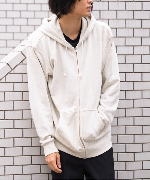 Printstar(プリントスター)の「【Printstar】9.7オンス スーパーヘビーウェイトジップパーカー スウェット無地フーディー 裏パイル 裏毛 00189(パーカー・レディース・ブラック/オートミール/杢グレー/ピンク/グリーン/イエロー/ホワイト/ネイビー/ダークグリーン/レッド/スモークピンク/バーガンディー/パープル/ライトブルー/ブルー/ライトベージュ/アイボリー・S/M/L/XL/2XL)」の20枚目の写真